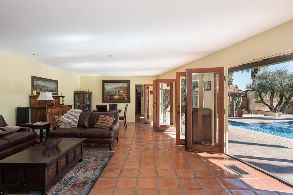 man lying back having a traditional wet shave