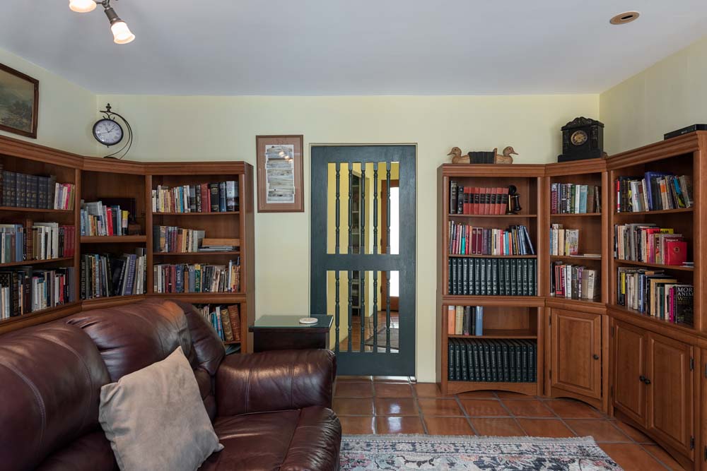 man lying back having a traditional wet shave